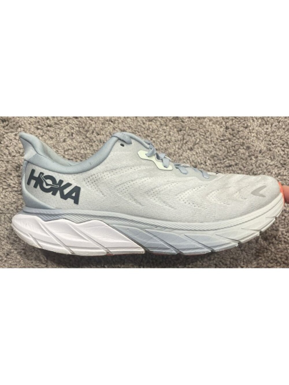 Hoka One One Womens Arahi 6 1123195 PABF Blue Athletic Shoes Sneakers Size 9.5 B